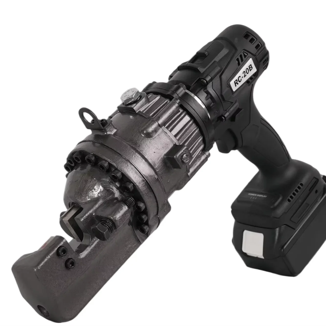 Cordless Industrial Grade Rebar Cutter Machine with Hydraulic Power Source Fully Automated DC18V 4.0Ah Battery Cut Diameter 20cm
