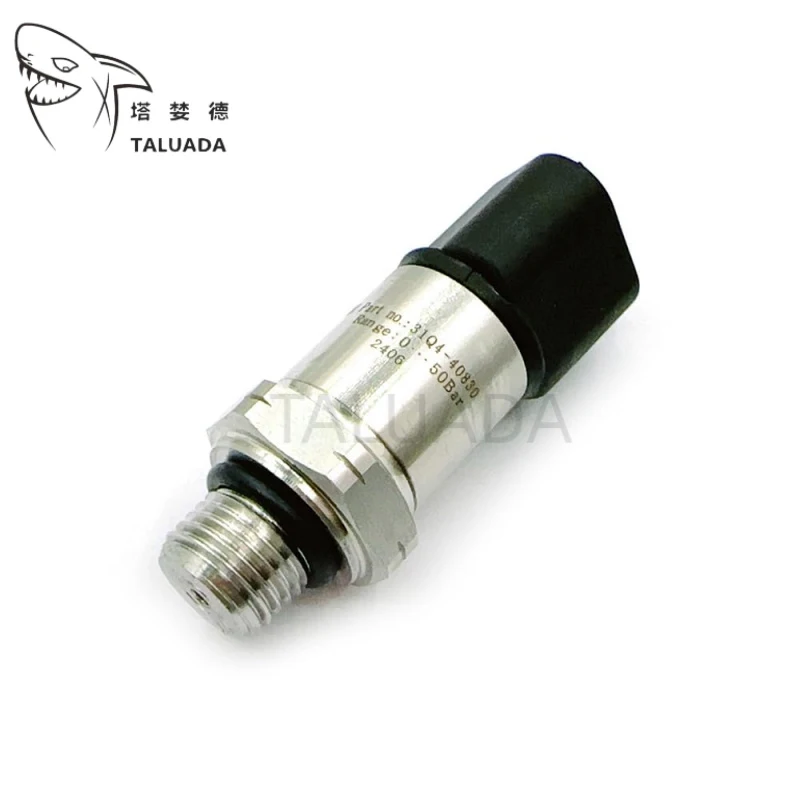 

31Q4-40830 Low Pressure Sensor Switch 50 Bar For R210LC-3 R210LC-5 R210LC-7 R210LC-9 Excavator Sensor 31Q440830 Replacement Part