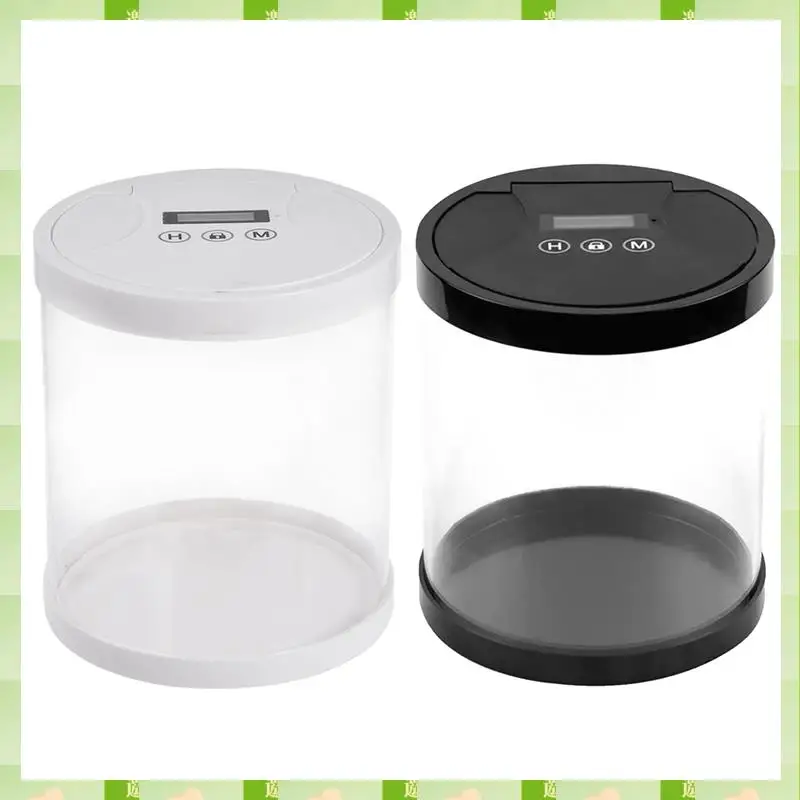 2025 Container Multi Function Time Lock Box Bin For Toys Mobile Phones No Battery Black,Container Multi Function Time Lock Box B