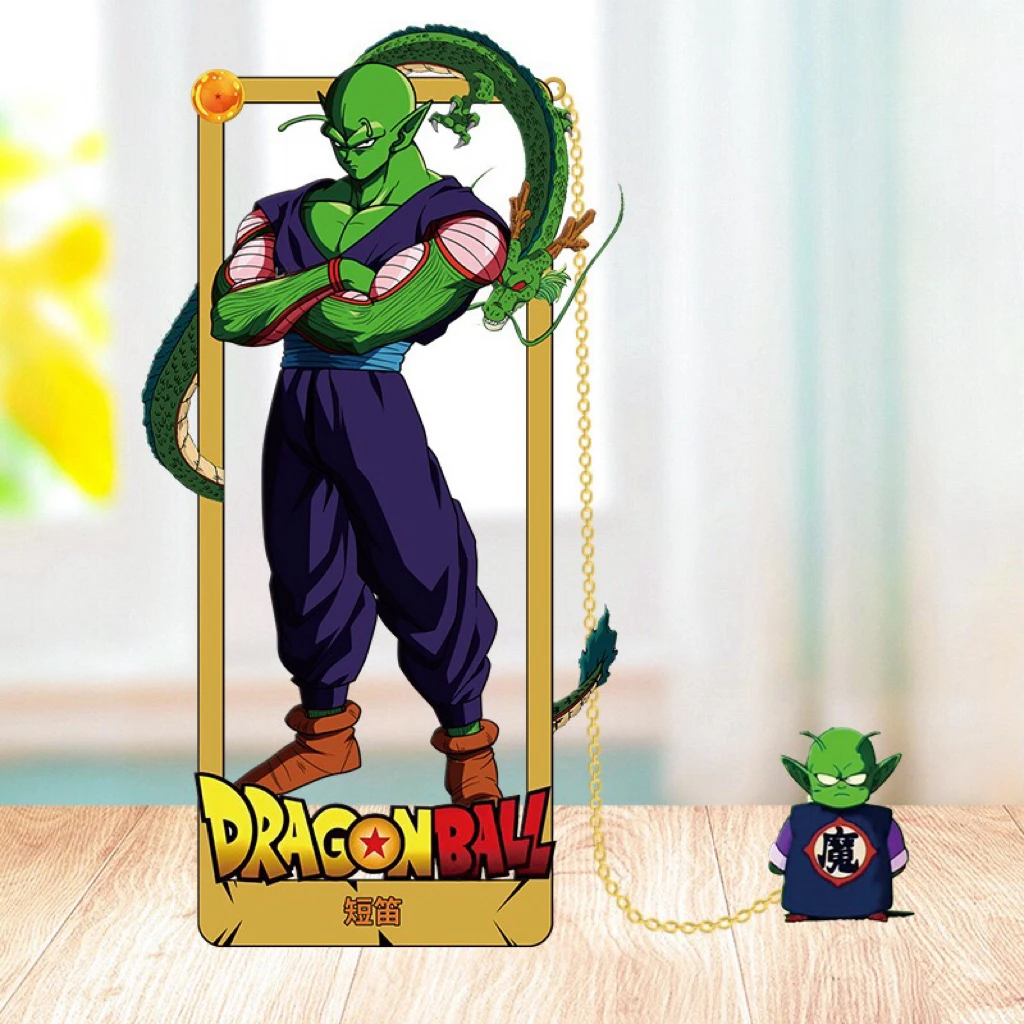 DRAGON BALL Goku Metal Bookmark for Anime Fans, Cartoon Stationery & Gift for Students