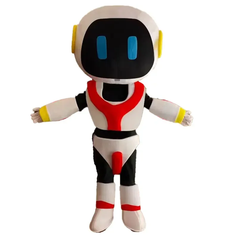 Robot Mascot Costume Cartoon Anime Props Adult Walking Christmas Performance Halloween Costume Robot Set