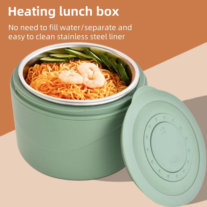 Car and Home Dual Use Electric Lunch Box Portable Water-Free Electric Lunch Box Office Worker Insulated Lunch Box