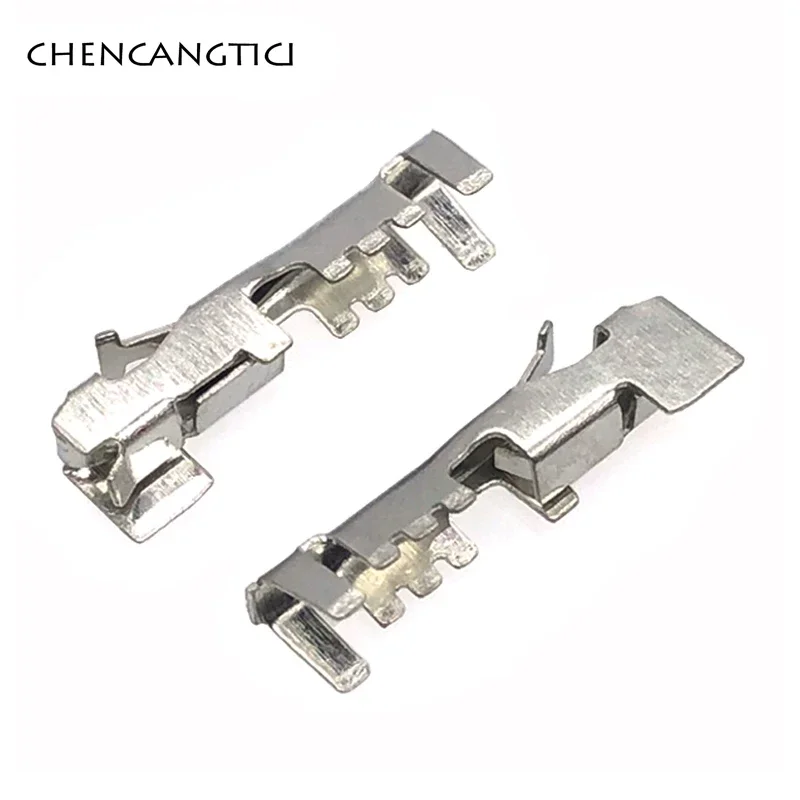 

50 Pcs 12124075 12124076 Auto Crimping Wire Terminal Female Loose Female Car Splice Pin For GM Connector