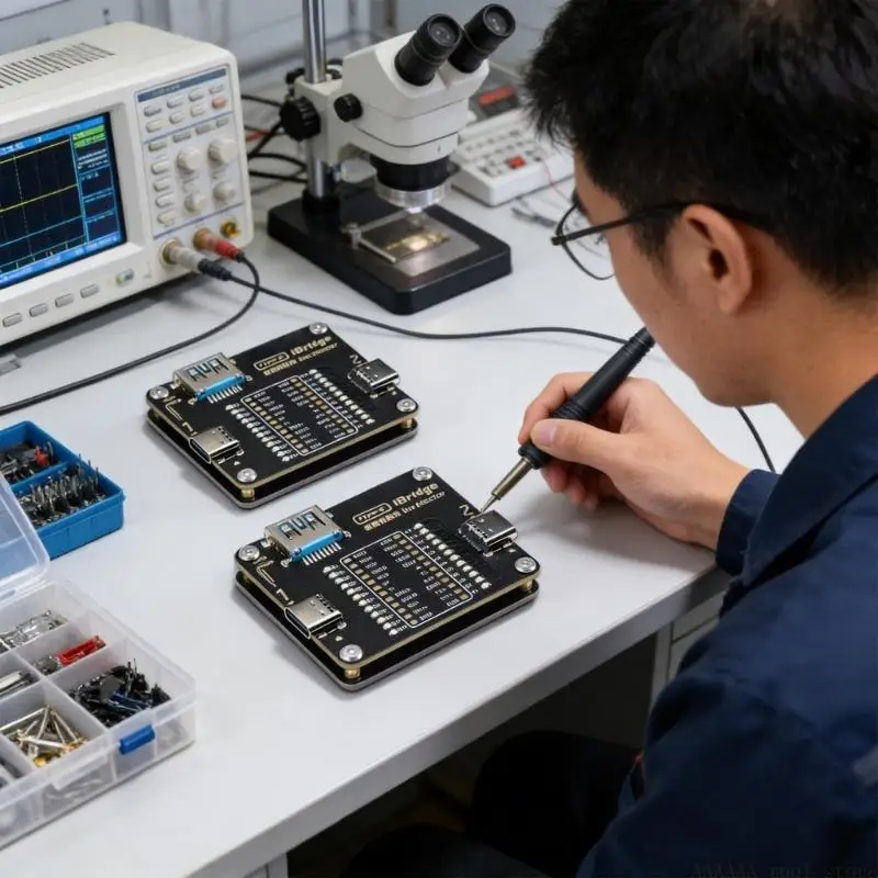 A2BE High Precise PCB Fast Charging Cable Tester Board For Quick Performances Check