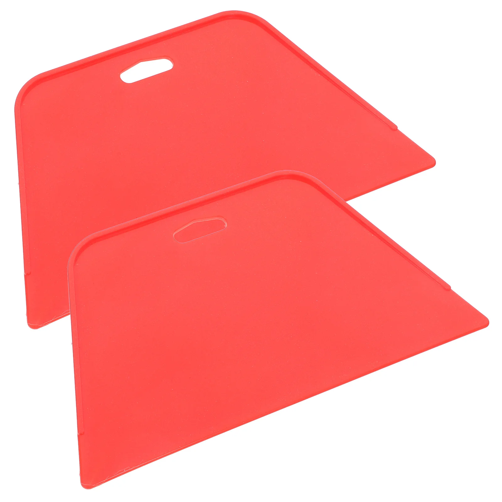 2pcs Wallpaper Smoother Tool Vinyl Wrap Squeegee Glass Film Scraper Car Window Tinting Peel Stick Application Durable Abs Pp