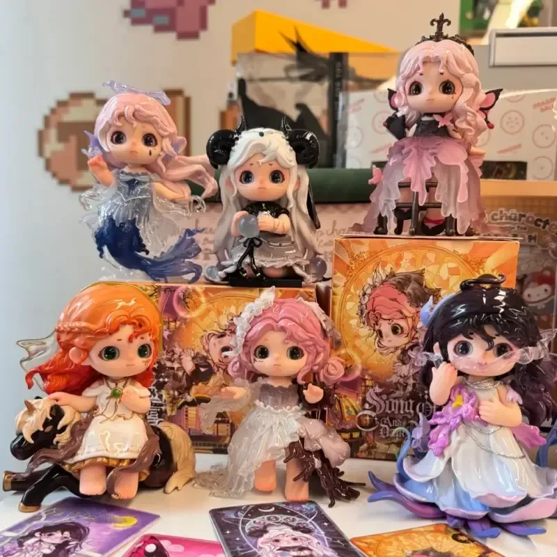 

Оригинальная серия Heyone Joy Song Of Light And Dark Night, слепая коробка, загадочная коробка, аниме-фигурка, украшение для рабочего стола, подарок