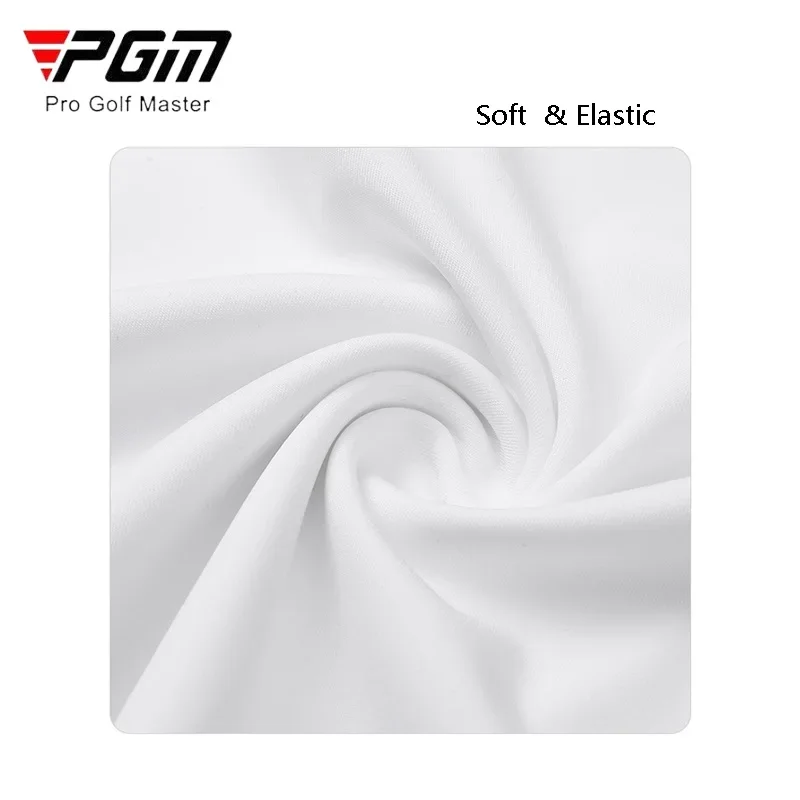 PGM Women Long Sleeve Golf T-shirt Ladies Silm Turn Down Collar Tops Women Fast Dry Polo Shirts Leisure Sports Wear for Ladies