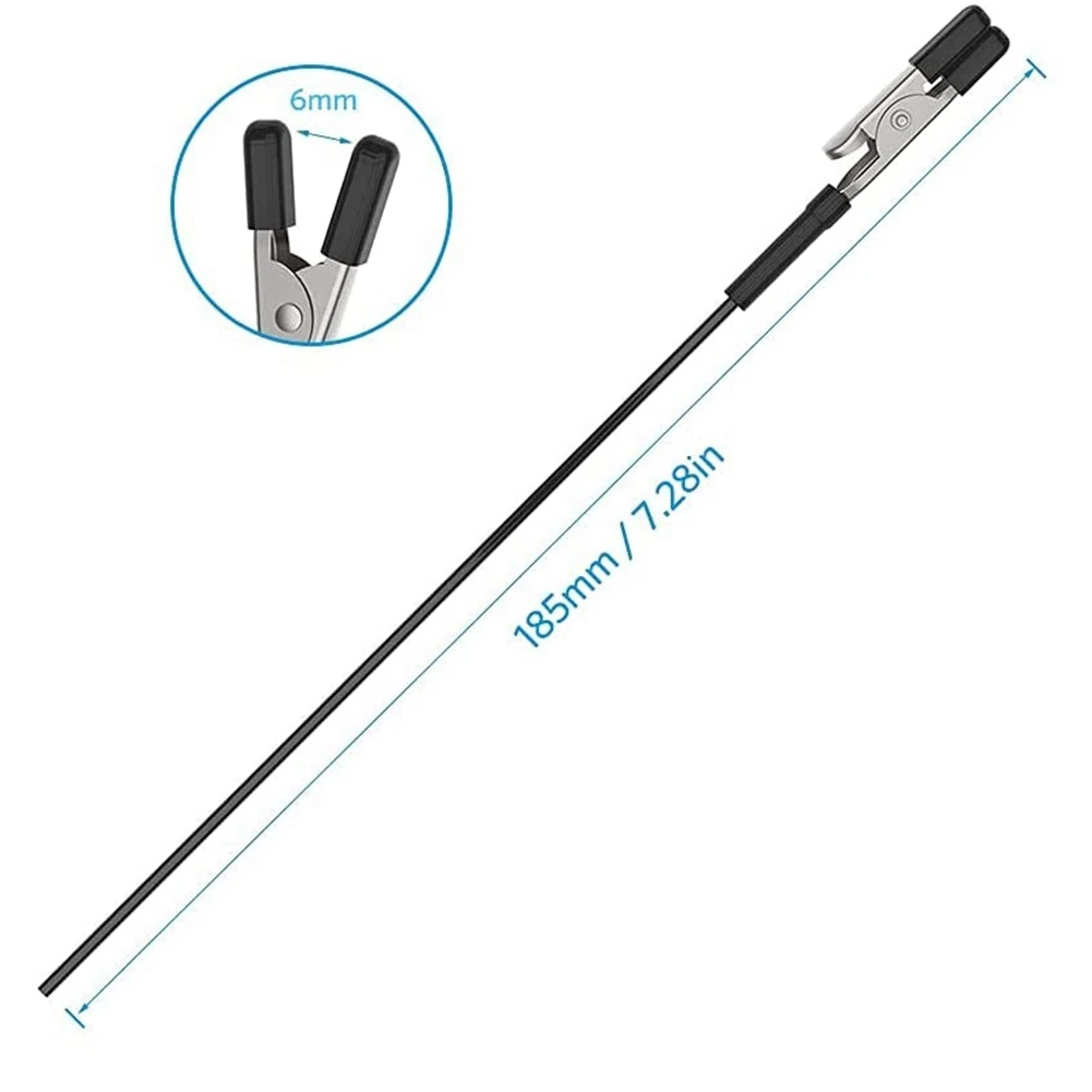 A03V 40 個ワニ口クリップスティックガンダムモデル塗装エアブラシスプレー趣味モデリングパーツ DIY カード写真メモ