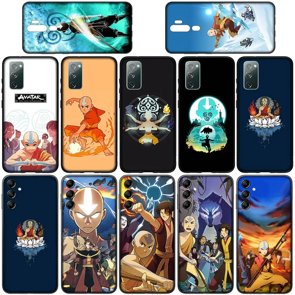 Aang Avatar The Last Airbender Phone Cover for OPPO A17 A15 A16 A3 Pro A40 A60 A80 A79 A95 A94 A74 A78 A58 A38 A57 4G 5G Case