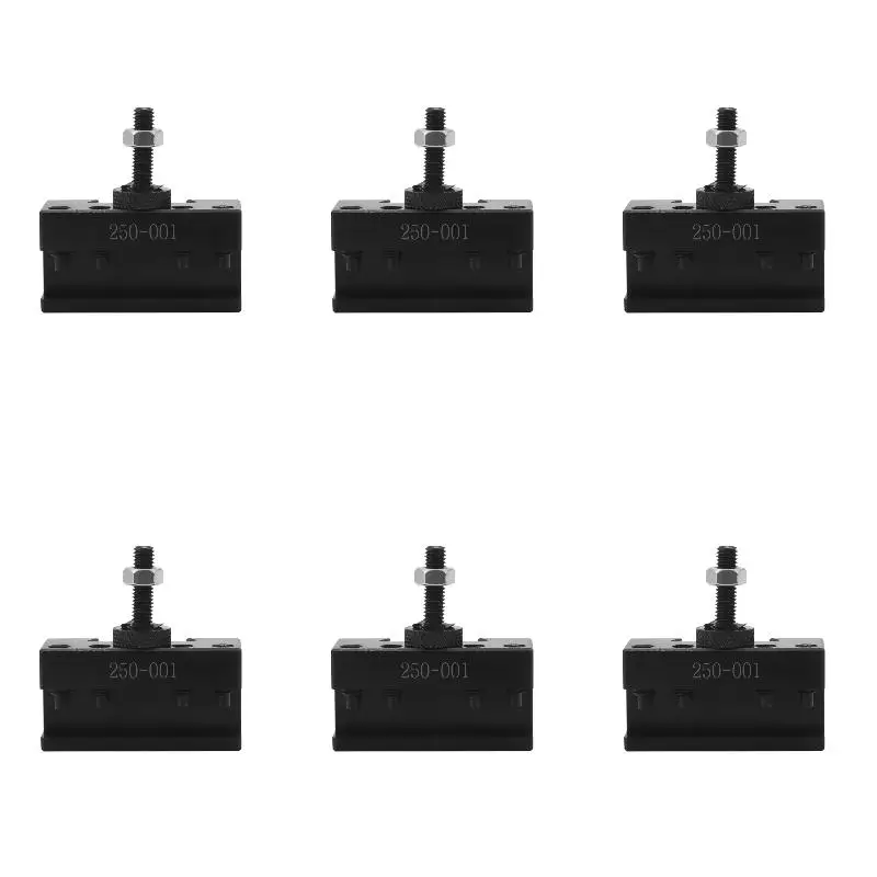 6Pack X(CNC Lathe Tool Holder Quick Change Post Cutter Set 250-001 Boring Bar