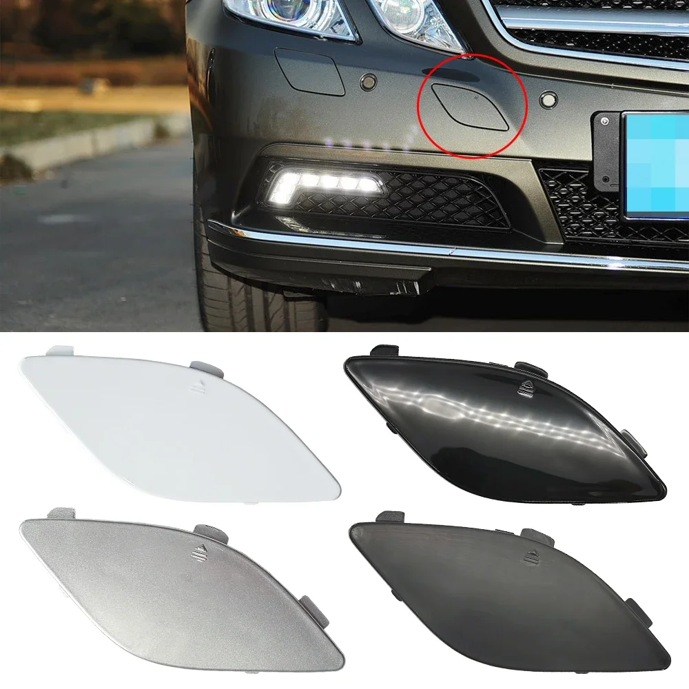 

For Mercedes W207 Car Front Bumper Tow Hook Cover Cap Black For Benz E Class Coupe E260 E300 E320 E350 E400 2078850123