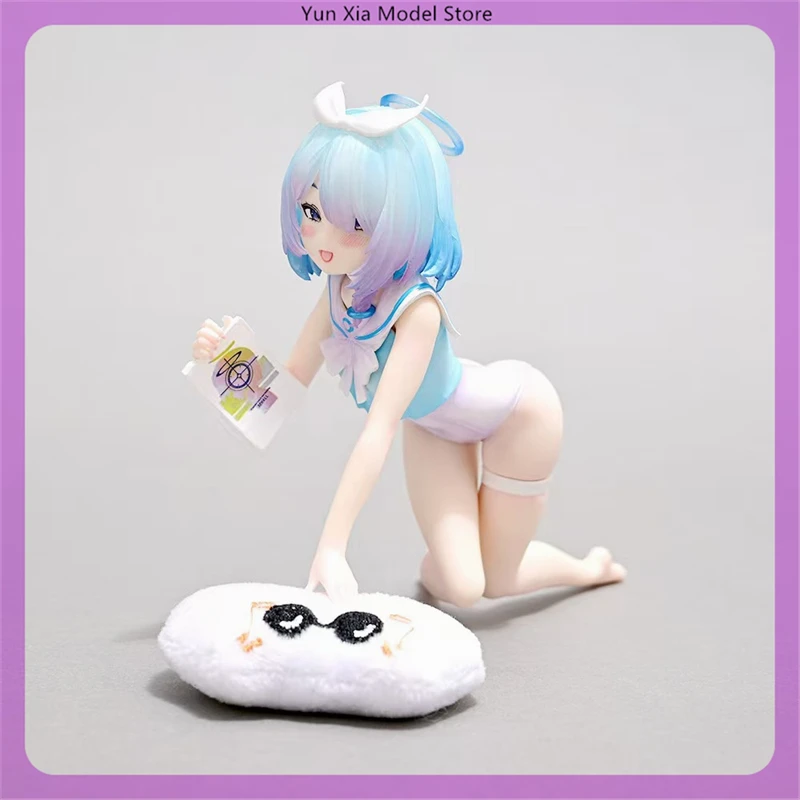 

12cm Blue Archive Arona Kneeling Position Game Ai Girl Figure Model Statue Collection Desktop Decoration Ornament Toys Gifts