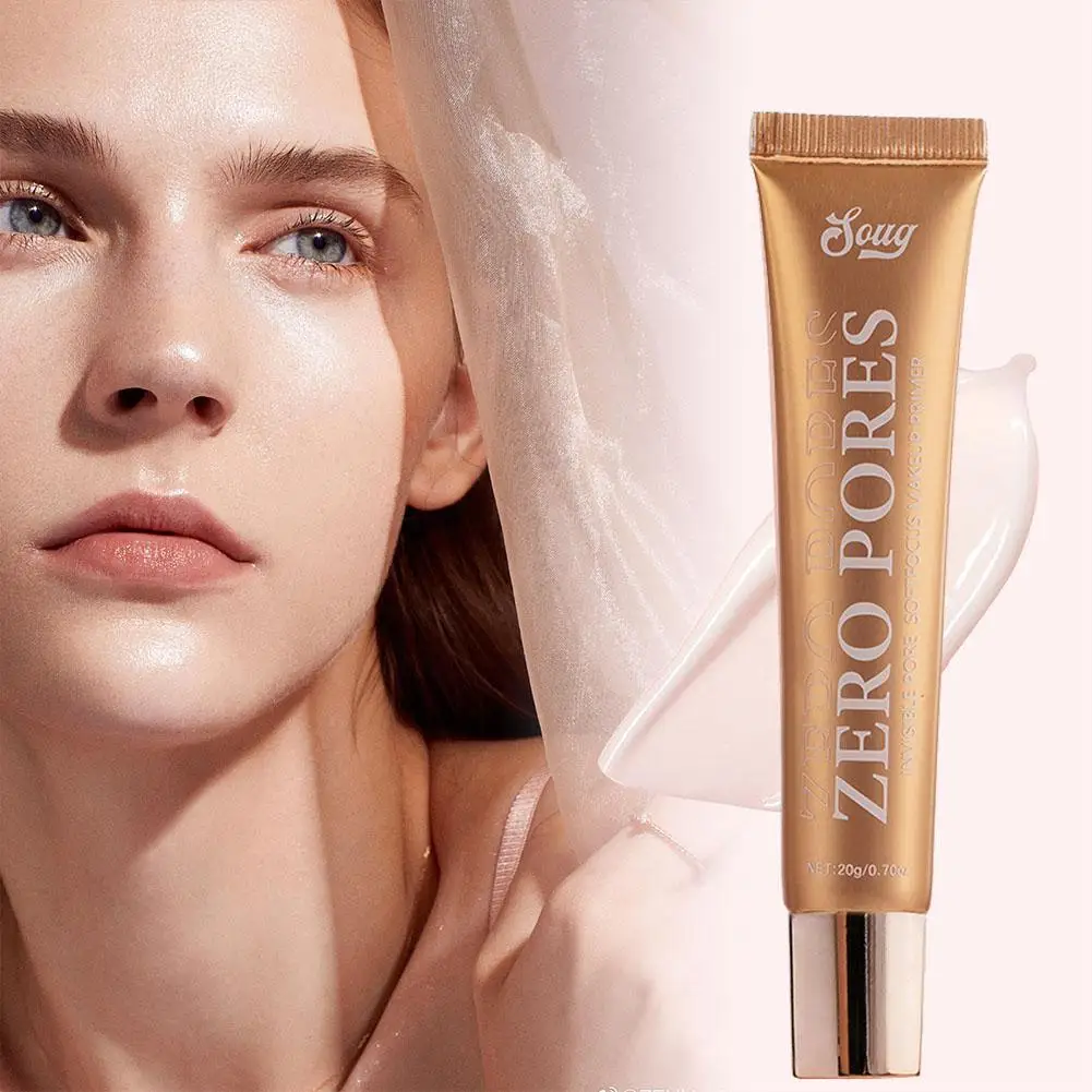 Face Makeup Base Poreless Primer 20ml Lightweight Matte Finish Oil-Control Foundation Primer Cosmetics