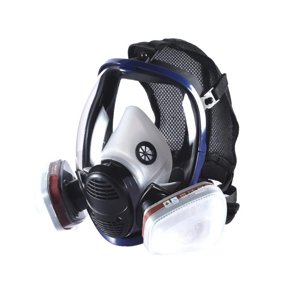 15/17 in 1 Chemical Gas Mask 6800 Dustproof Respirator Anti-Fog Full Face Filter 6001 Welding Spray Paint Pesticide