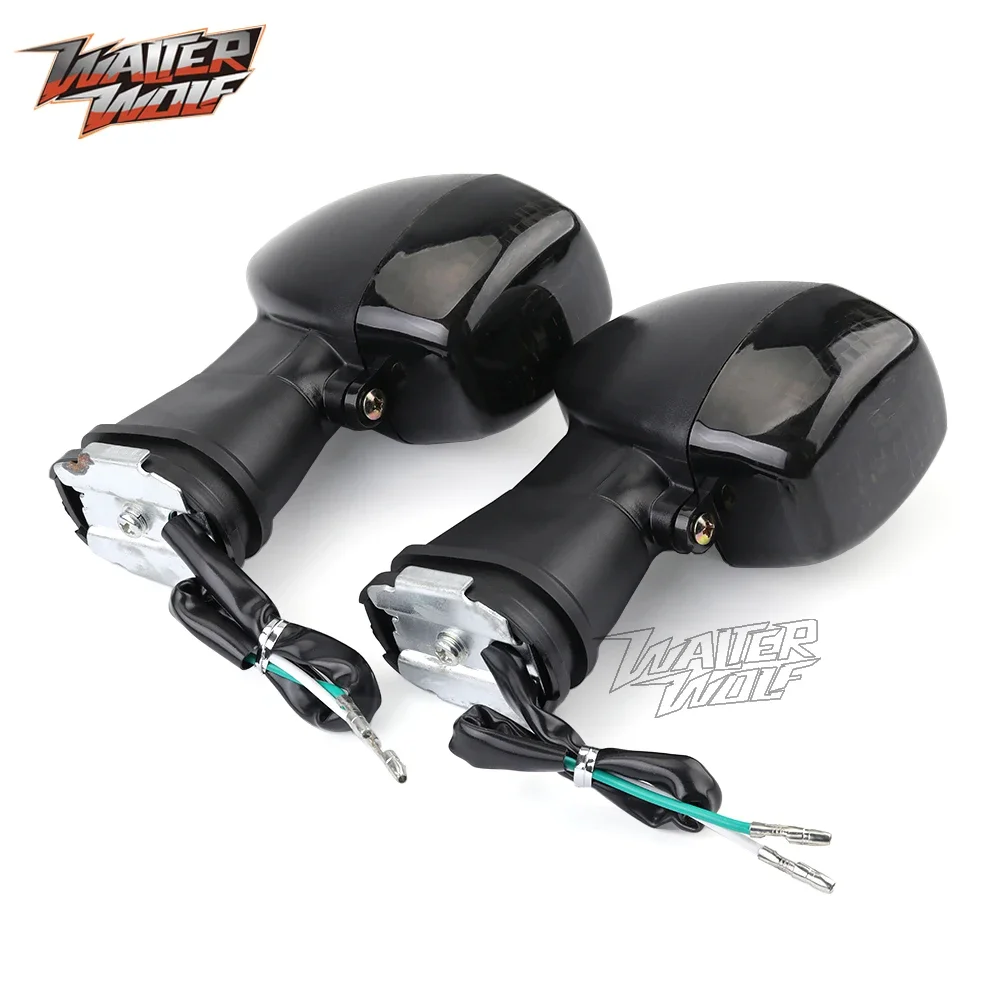 KLE 500 ZX6R Front Turn Signal Light For KAWASAKI ZX7R ZX9R ZX12R NINJA 250R ZR7S GPZ ZXR Motorcycle Accessories Indicator Lamps