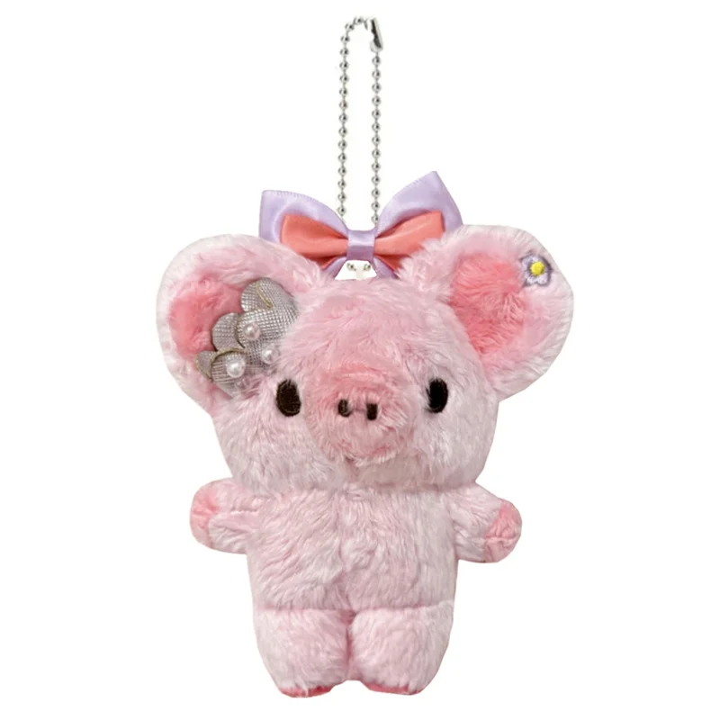 

Плюшевый брелок-свинка для девочек, милый кавайный брелок-талисман для сумки, маленький подарок