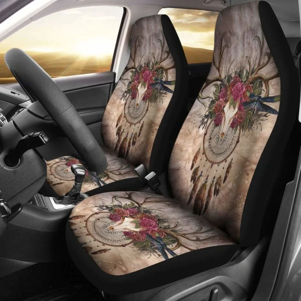 Car Seat Covers Cow Lovers 01 144730,Pack of 2 Universal Front Seat Protective Cover