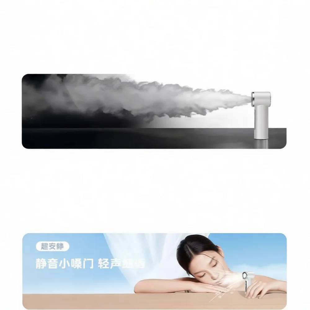 Handheld Mini Turbo Fan Portable USB Charging Digital Display Pocket Cooling Device For Outdoor Travel And Camping