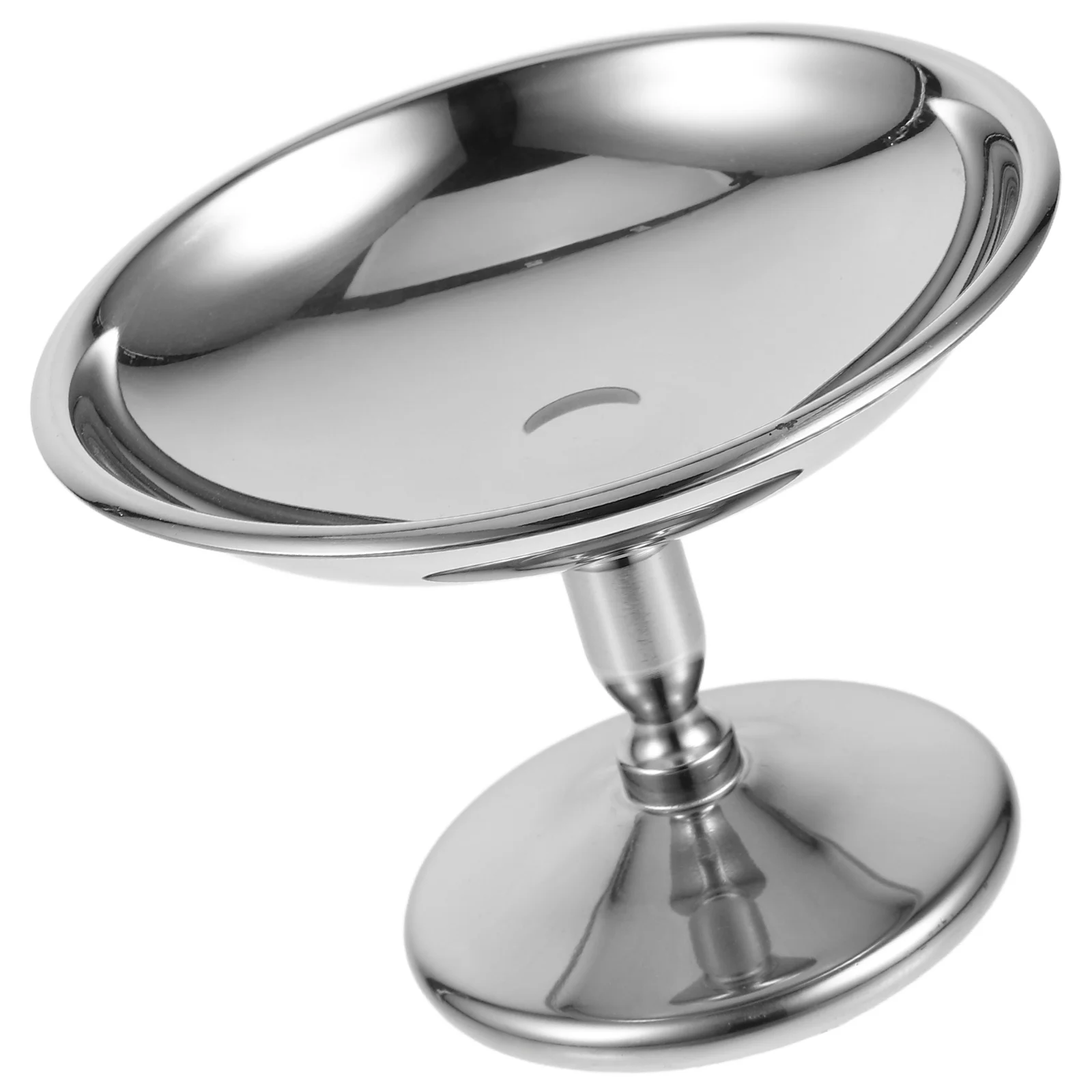 

Stainless Steel Dessert Cup Serving Bowl Restaurant Pudding Metal Multiple High Base Yogurt Ice Cream Machine