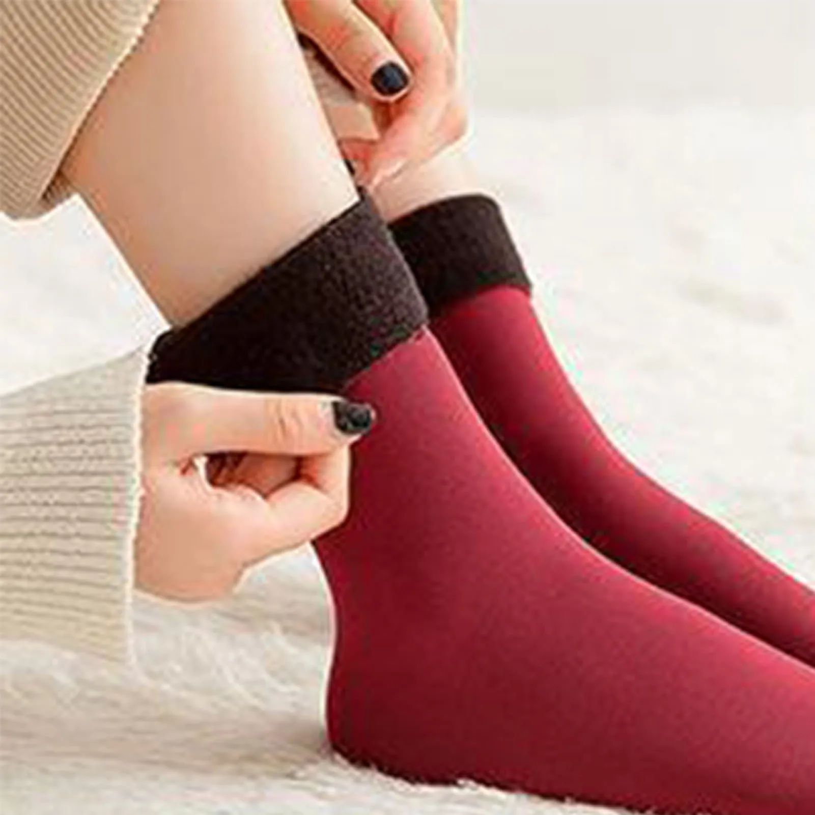 

Thickened Mid-calf Socks Thermal Winter Warm Boot Socks Warm Ski Thick Boot Insulated Socks Boys Girls Gift For Holiday Birthday