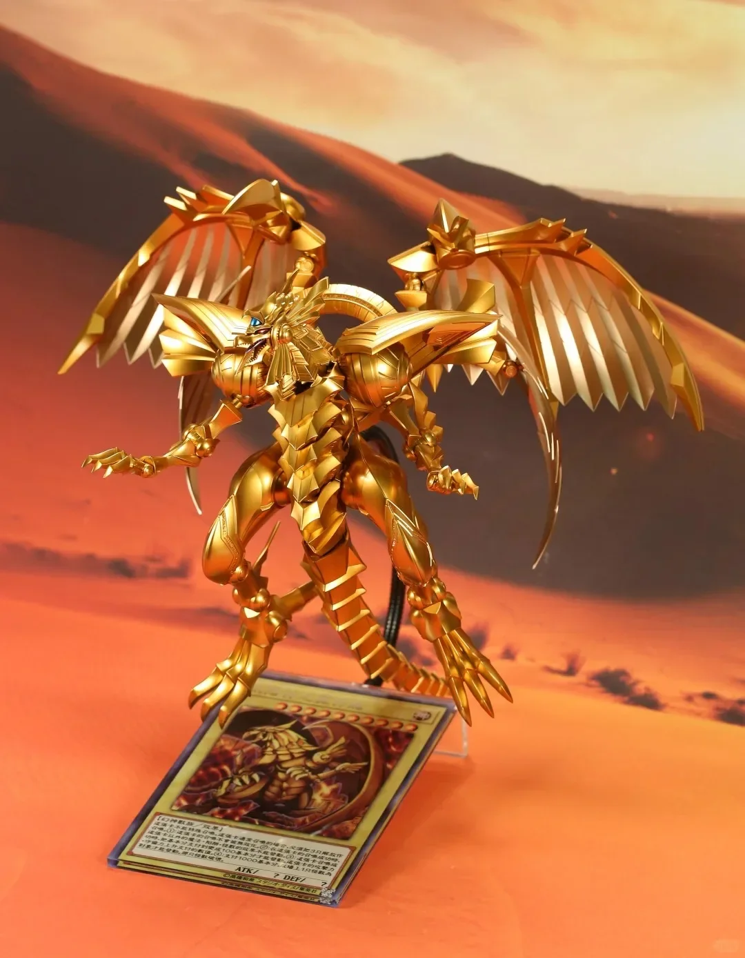 

Bandai Original Yu-Gi-Oh! Anime Figure-rise EGYPTIAN GOD-THE WINGED DRAGON OF RA Action Figure Assembly Model Toy Ornament Gifts