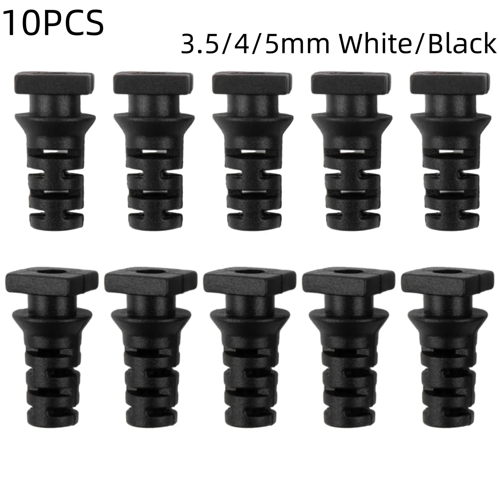 10pcs 3.5/4/5mm Cable Gland Connector Rubber Strain Relief Cord Boot Protector Hose Wire Cable Sleeve For Cellphone Charger