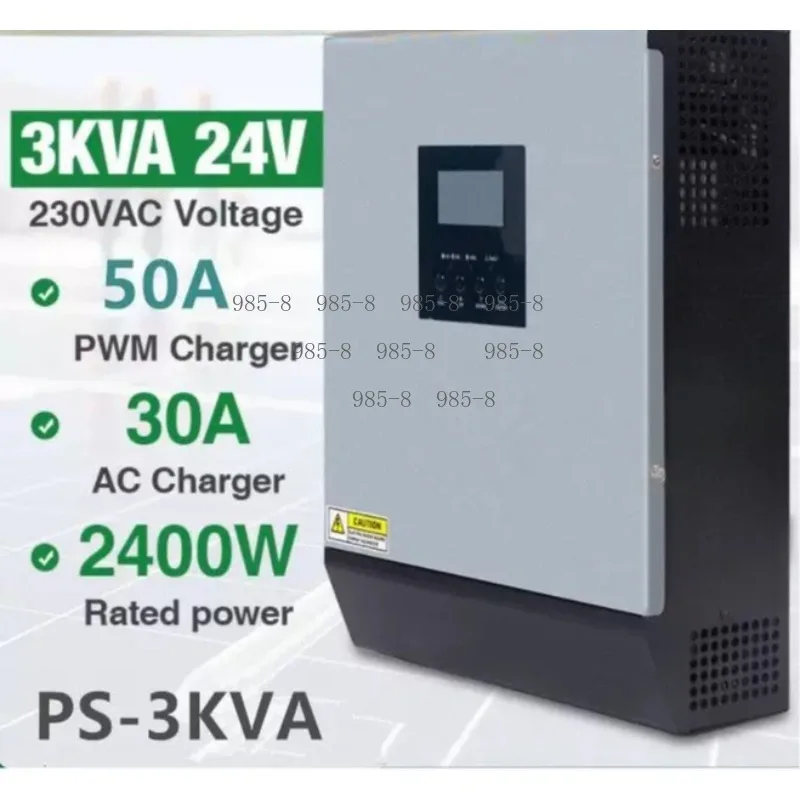 Off-Grid Solar Hybrid Inverter 48V DC Input, MPPT Solar Charge Controller Integrated, 5KW 6.2KW 11KW Power Inverter