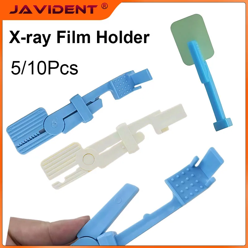 5/10Pcs Dental X-Ray Film Clip Plastic Radiograph Film Clamp Xray Sensor Positioner Blue Clip Dental Lab Instrument Tool