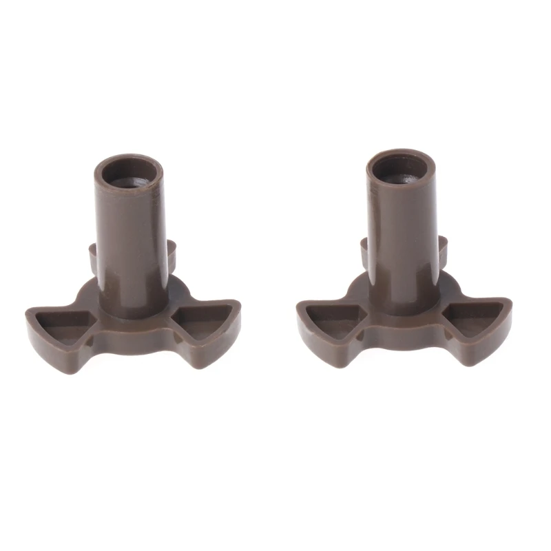 2Pcs Universal Microwave Turntable Coupler Plate Support Stand Cog Tools