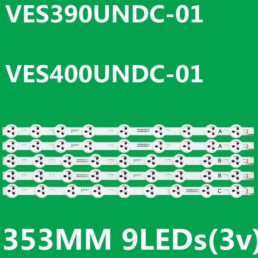 

LED Backlight Strip For VES390UNDC-01 VES400UNDS-03 01 39FLHY168D 40PFL3008H/12 40PFL3008K/12 40PFL3018K/12 40L3453DB LT-40TW51