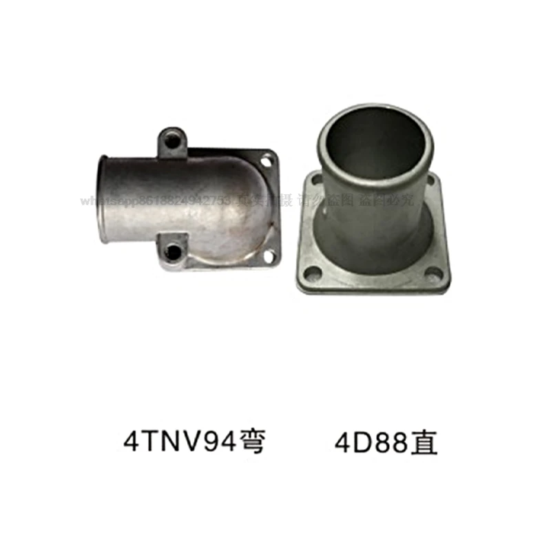 High quality excavator accessories  suitable for thermostat seat 4TNV94 bend 4D88 straight engine spare parts