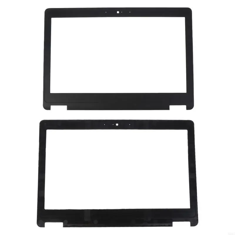 M2EC NEW For Latitude 7270 E7270 LCD Front Screen Bezel Cover 02YPVG Black Durable 37.5x25cm