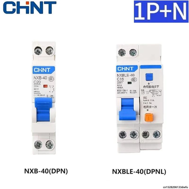 Dpn 1P+N Chint NXB-… - image
