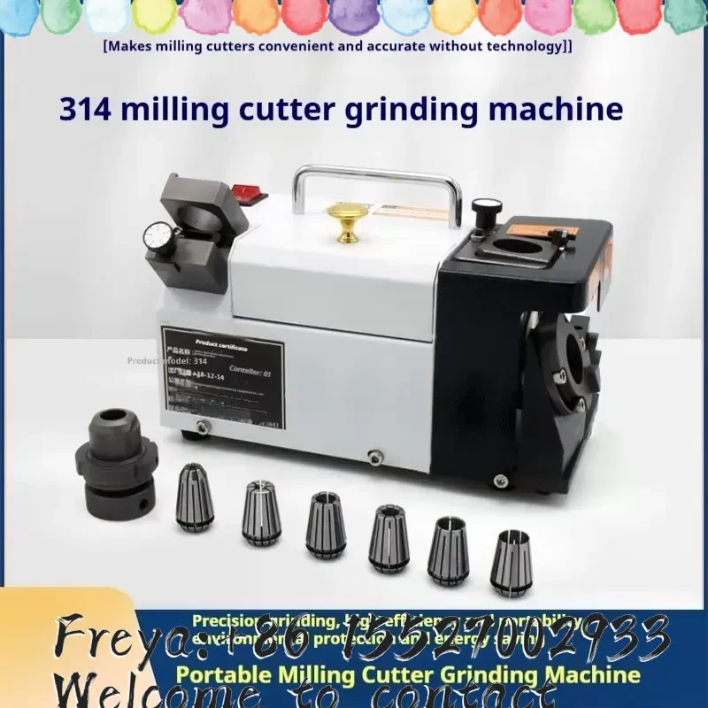 Picture 5: High-Precision Portable milling cutter grinding machine, GD-314 end milling cutter, small steel grinding machine