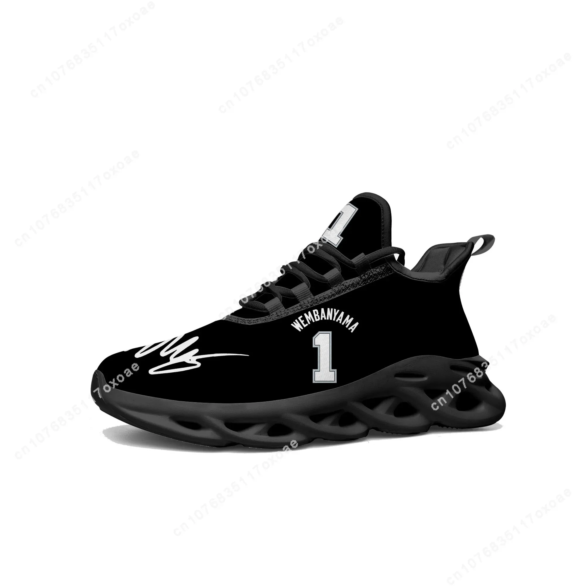 

San Antonio basketball Flats Sneakers Mens Womens Sports Shoes Wembanyama No 1 Sneaker Lace Up Mesh Footwear custom made Shoe