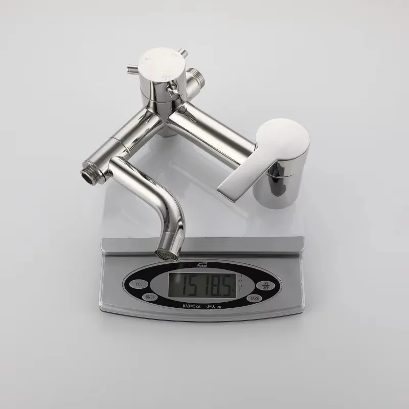 Contemporary Single Handle Stainless Steel Soft Rain Shower Faucet Set view 4