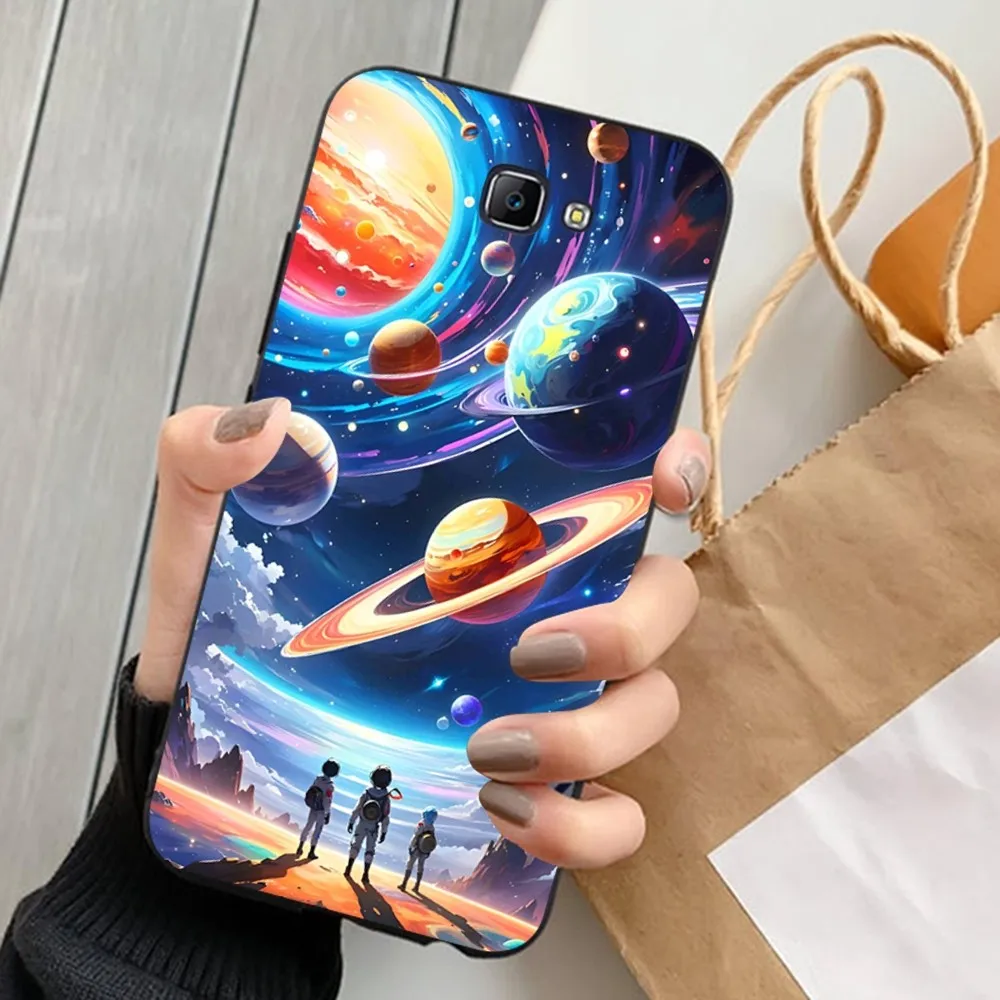 Gorgeous Planet Phone Case For Samsung J 7 Plus 7core J7 Neo J6 Plus Prime J6 J4 J5 Mobile Cover