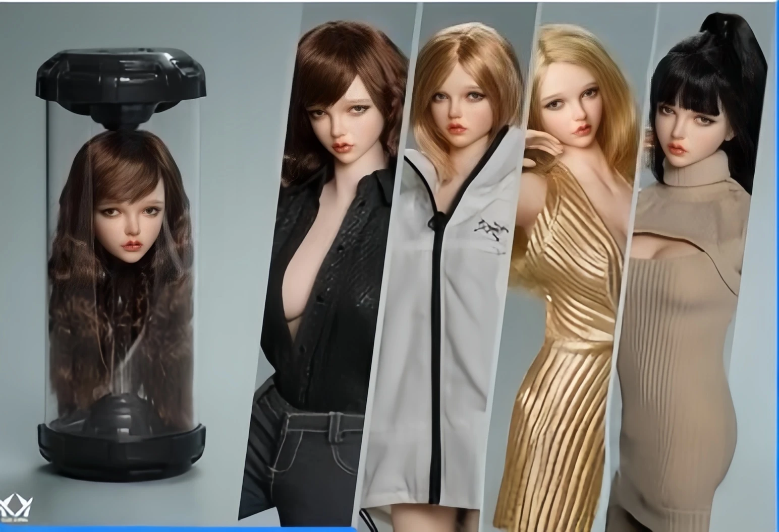 

KID KING 1/6 KKP005 Резная модель головы девушки-карлина подходит для 12-дюймовой фигурки