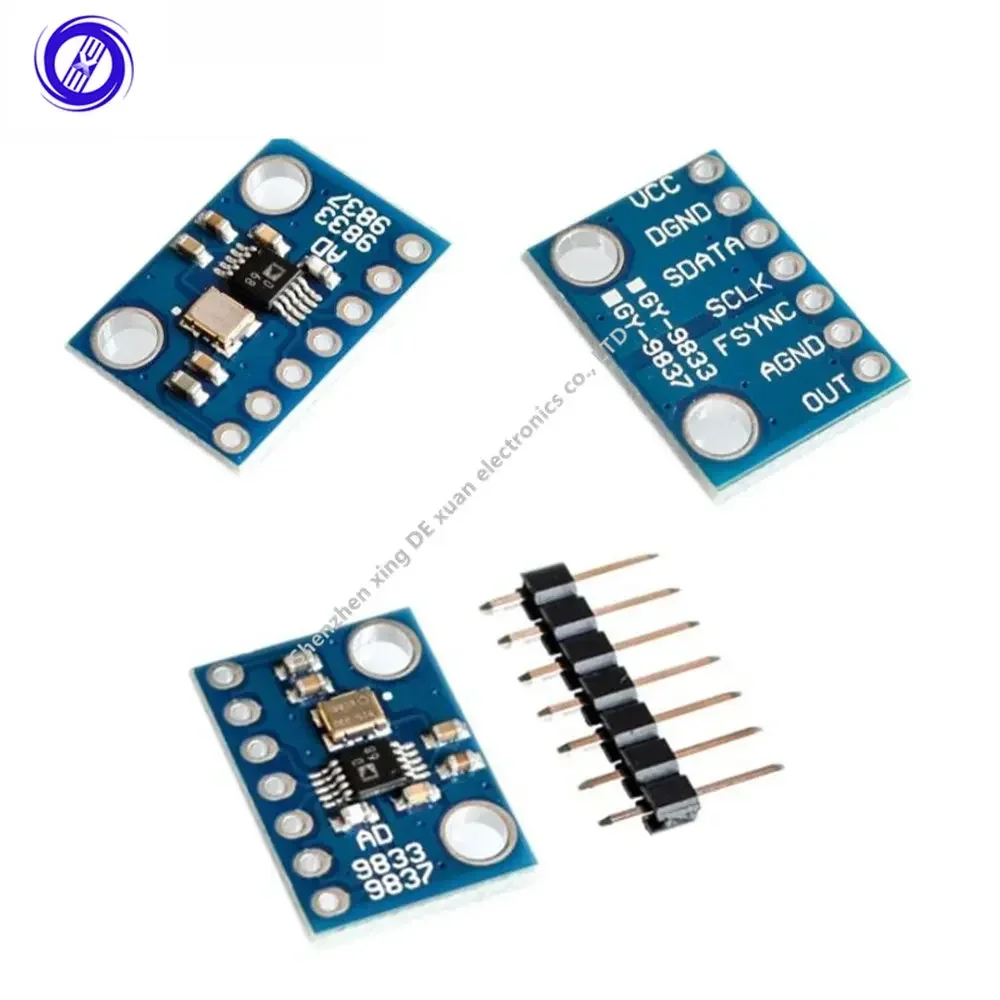 1PCS AD9833 Programmable Microprocessors Serial Interface Module Sine Square Wave DDS Signal Generator Module