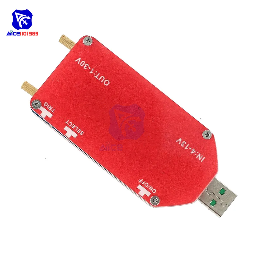 diymore USB Power Supply CV CC DC 15W Step UP Boost Converter Module LCD Display Voltage Regulator Fast Charge Trigger Function