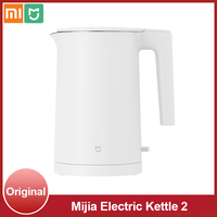 Xiaomi Mijia Electric Kettle 2 Household 1800W 220V 1.7L Capacity Stainless Steel Liner Tea Pot Anti-dry Power Outage Protection
