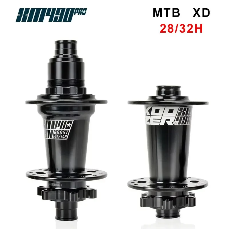 

Koozer XM490pro Boost XD XX Eagle MTB Bicycle Hub 28H 32 Holes CR-MO Steel Axle 5x141 QR 15x110 12x148 11 12s THRU Bike Parts