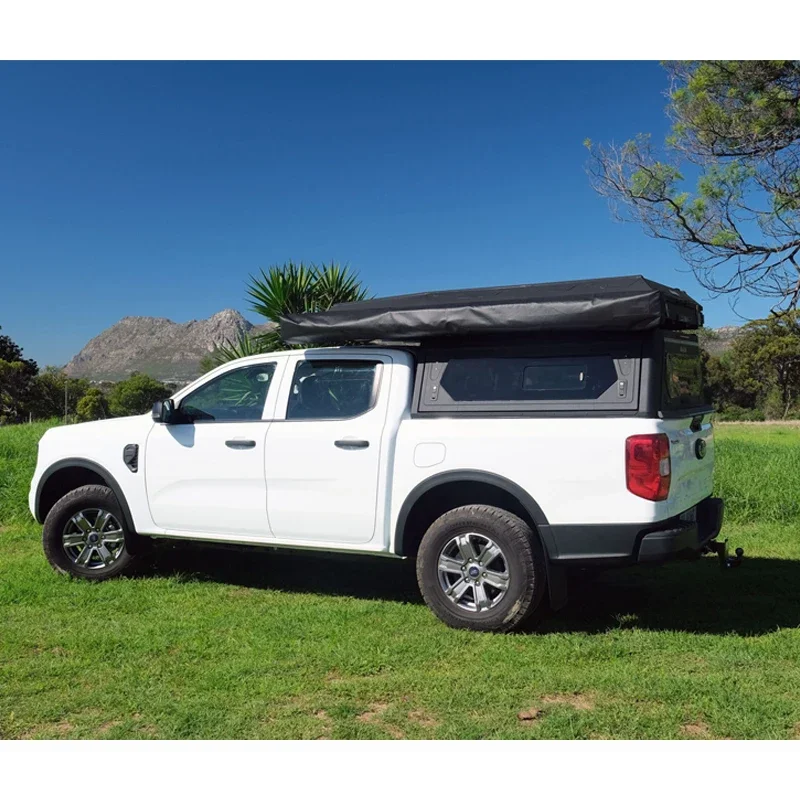 4X4 Pickup Truck Aluminum Black Canopy For Ranger/Raptor T6/T7/T8 Hard Top Topper Canopy