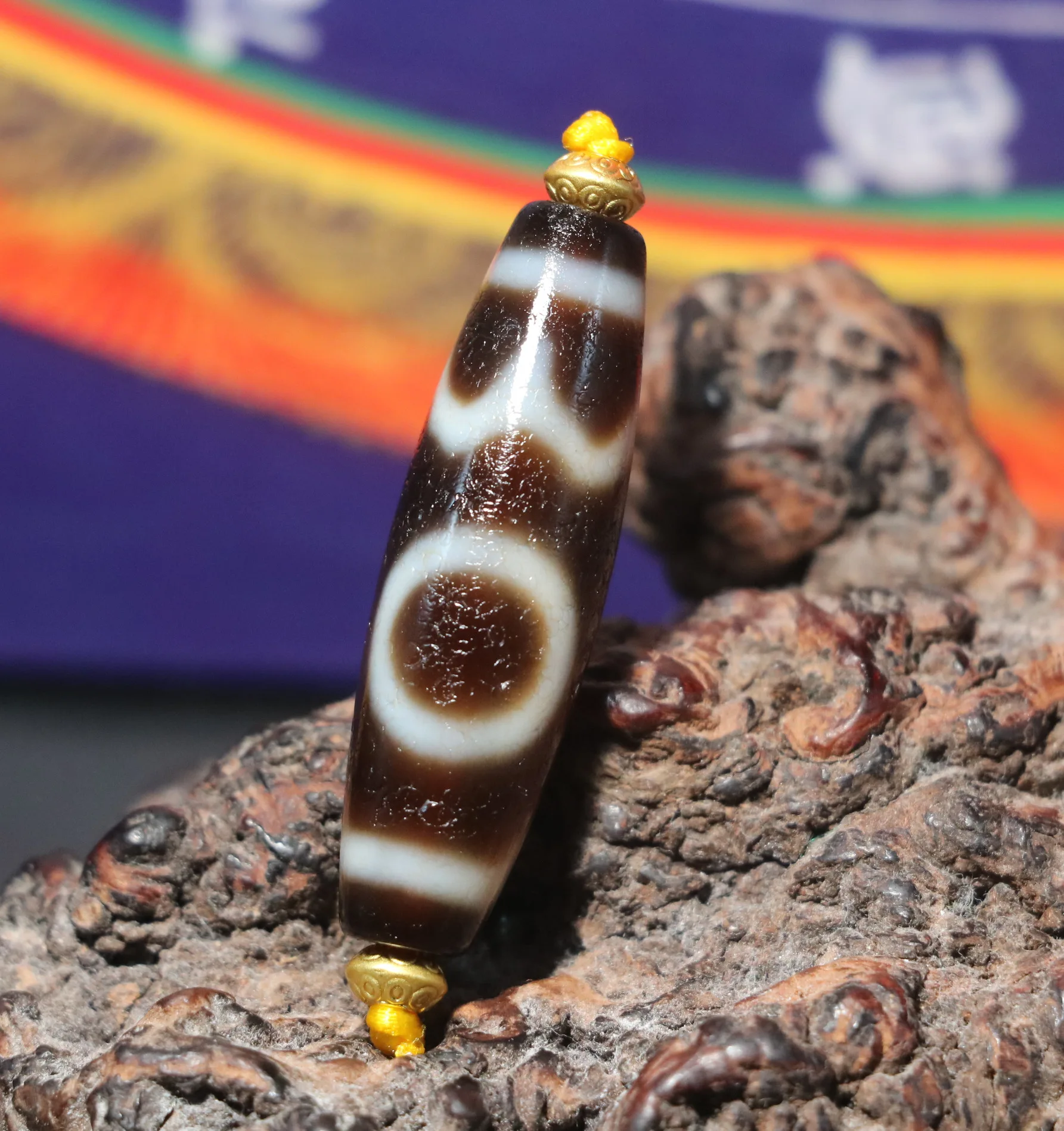 

Magic Energy Tibetan Old Agate Oily Patina XIZENGHUAIZHU dzi Bead Pendant R LKbrother Saurces Top Quality Garrentee