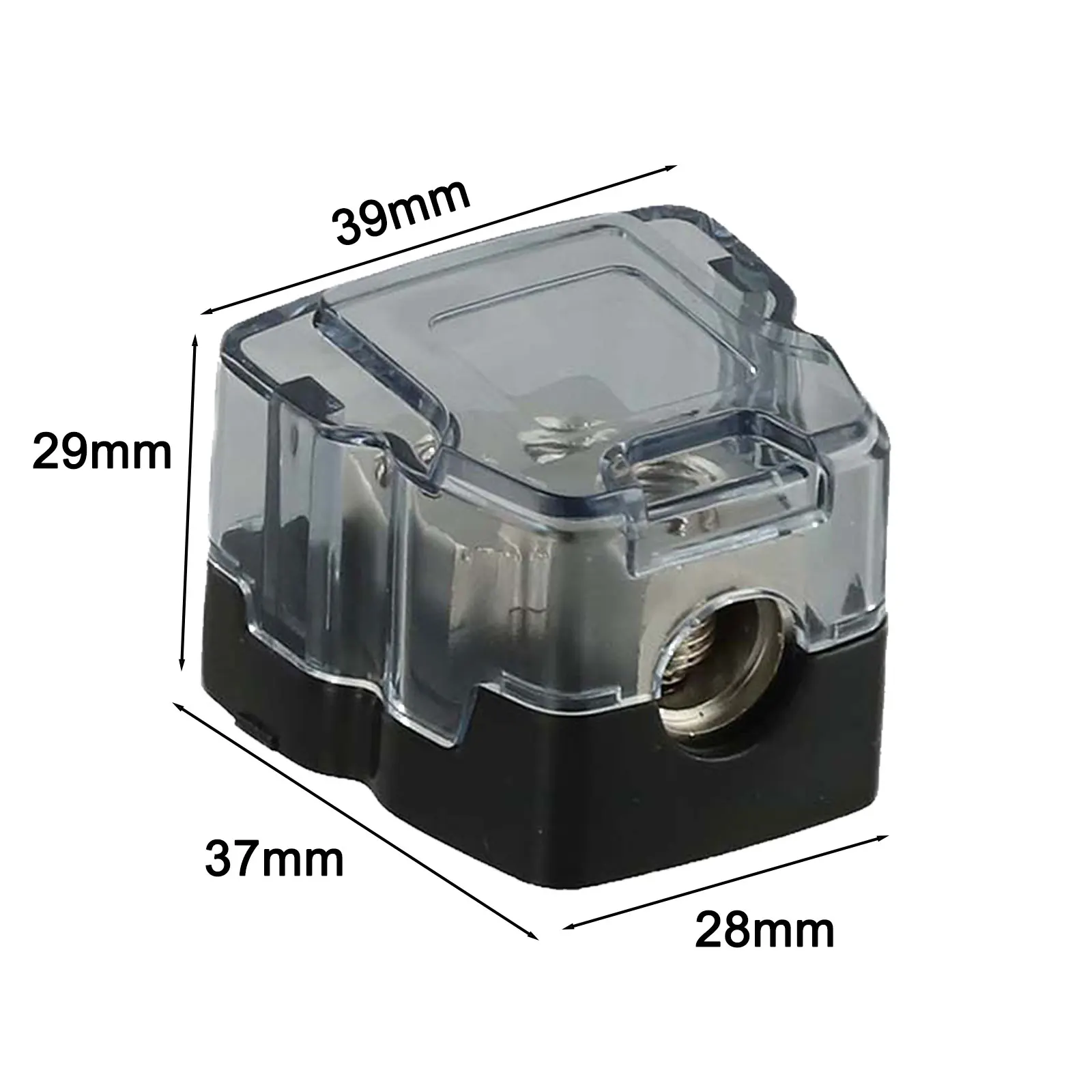 

Автомобильный аудиоразветвитель из цинкового сплава Улучшите потенциал вашей звуковой системы с надежной конструкцией с двумя выходами и простой настройкой