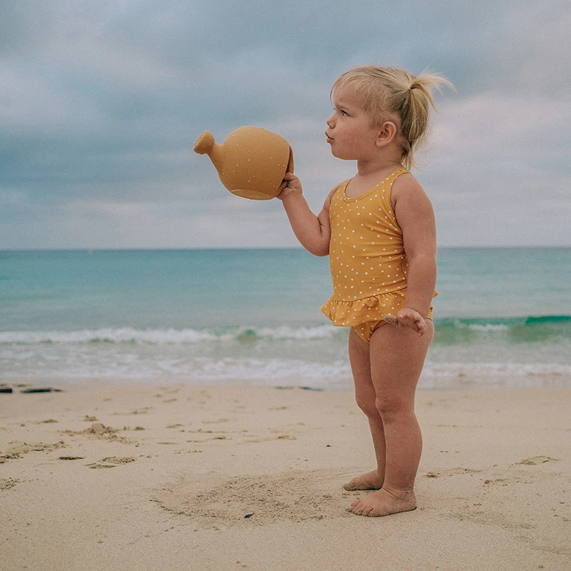 Mainan Pantai Silikon Ketel Besar untuk Anak-anak Alat Mandi Air Berenang Mandi Bayi Permainan Lucu Pantai Mainan Musim Panas Anak-anak Lucu