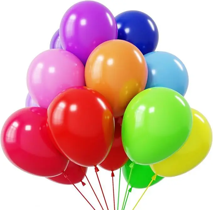 5/10/12 inch 10/20/30pcs multi-color latex balloon set, suitable for weddings, birthdays, themed parties, pre wedding parties