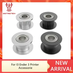 GT2-6MM Idler Timing Pulley 16/20 Tooth Wheel Bore 3/5mm Aluminium Gear Teeth Width 6 For I3 Ender 3 Printer Accessorie