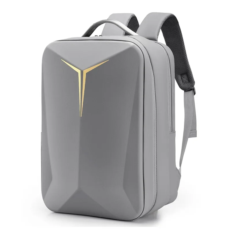 New Men's Backpack High-end Sense Fashion Travel Hard Shell Backpack Commuter Computer Bag Lightweight Large Capacity School Bag