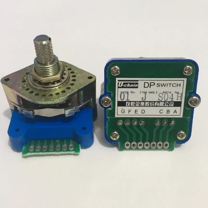 Taiwan Uchain Youqian Band Switch DP-01N 02N 01J 02J Digital Encoding Axis Selection Multiplication Switch